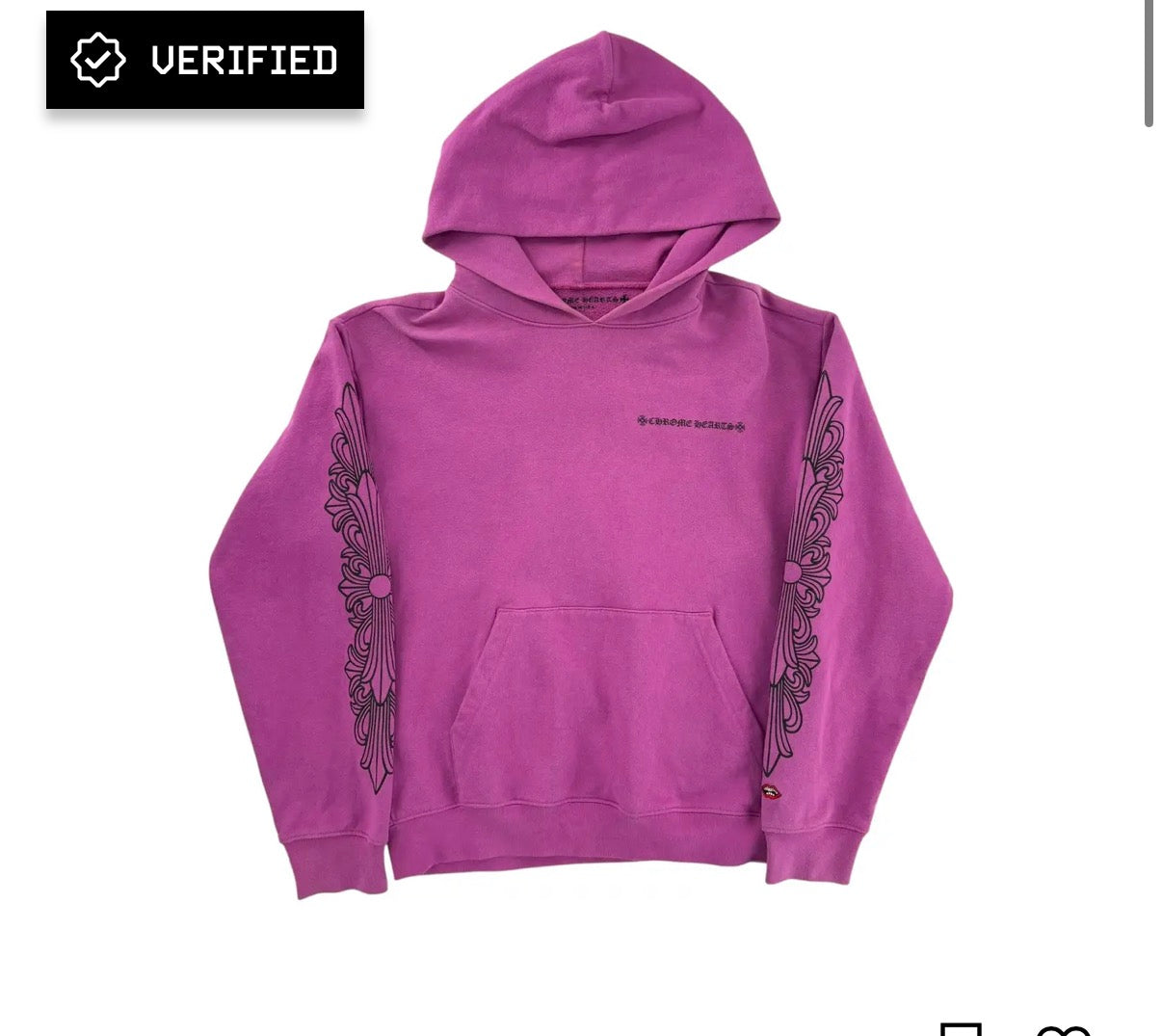Chrome Matty Boy Spider Web Hoodie Purple